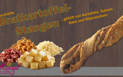 Herzhafte Bratkartoffel-Stangen – jetzt neu bei uns im Sortiment!