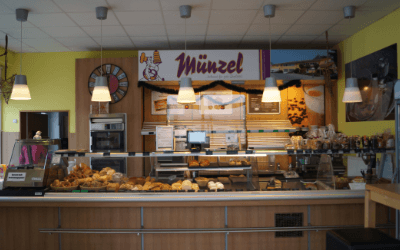 vorübergehend geschlossen: Bäckerei im Netto-Markt in Waltenhofen